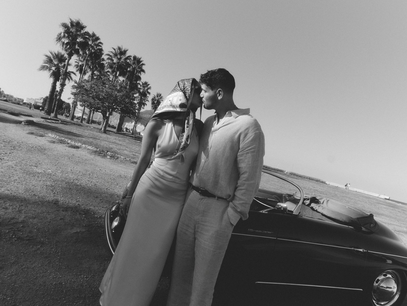 Engagement photo of the couple in Palermo, 3